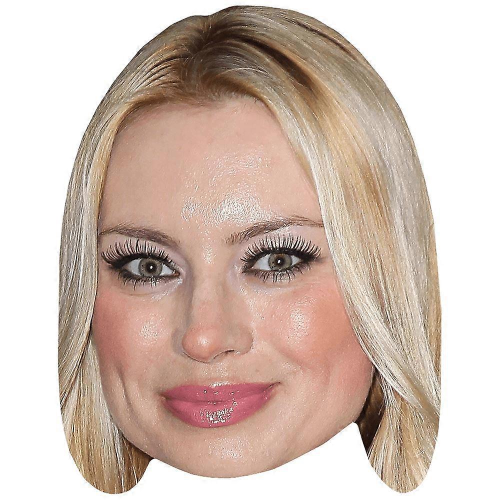 Izabella St James (Make Up) Celebrity Mask, Flat Card Face