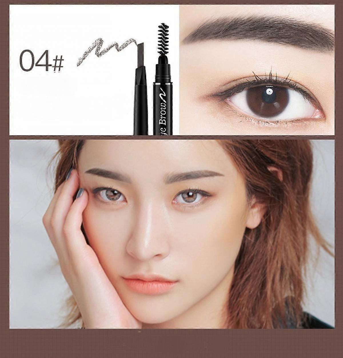 Precision Brow Pencil Ultra Fine Long Lasting Dual-use Eyebrow Pencil With Brush