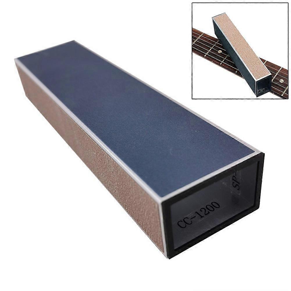 15X3.8X2.5cm 轻质低音吉他梁铝品拨平锉砂纸制琴师铝合金 DIY 工具
