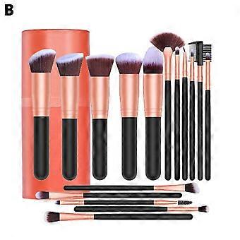 16-teiliges Make-up-Pinsel-Set Make-up-Tools Foundation-Pinsel Puder-Lidschatten-Pinsel