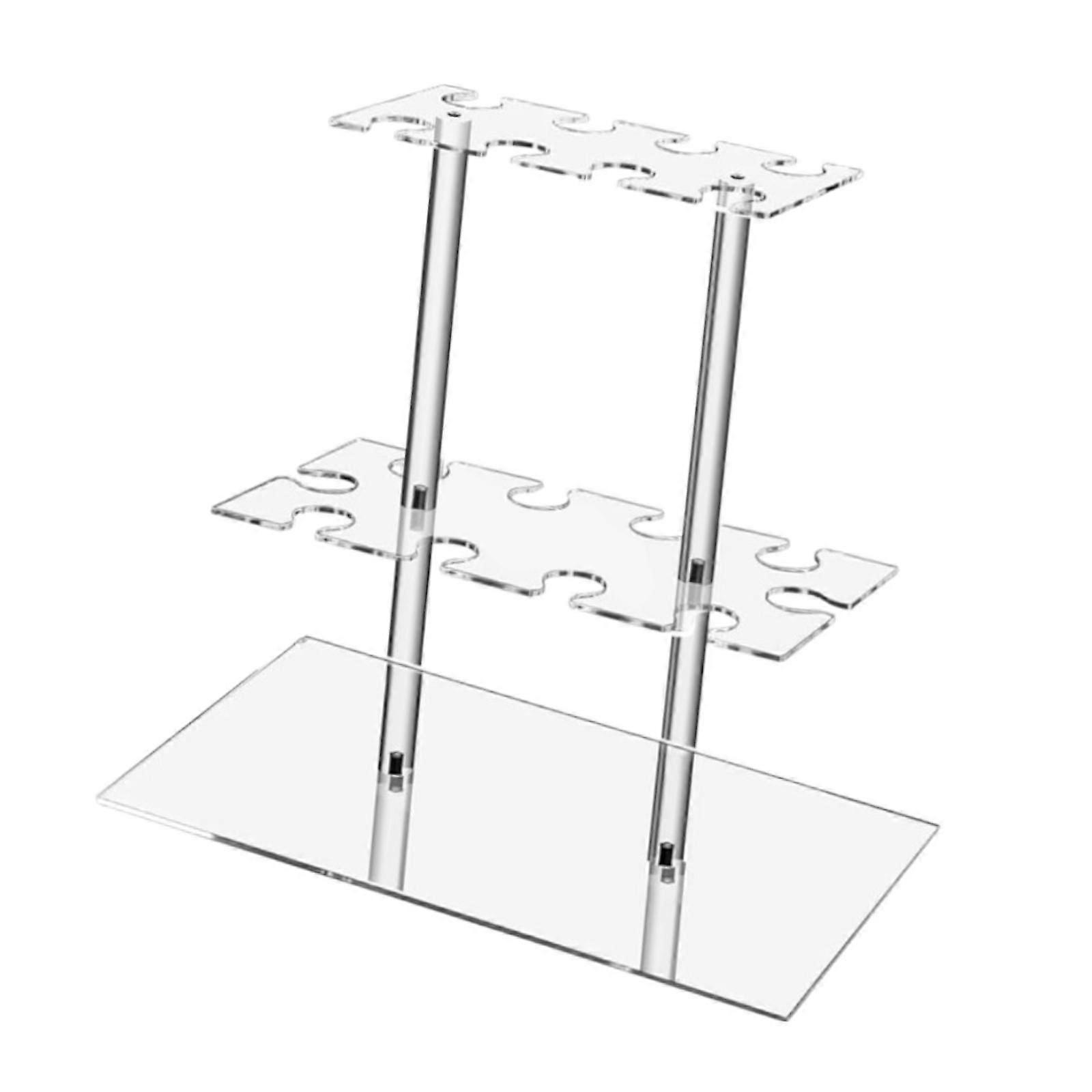 Champagne Display Stand Acrylic for Wedding Engagement Modern Easily Install Style A