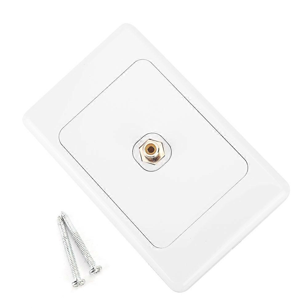 RCA Female To Female Socket Module, Audio Video Wall Plate, Multimedia Face Panel, Multifunctional, RCA Compatible