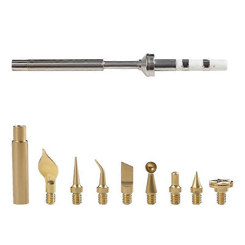 Heat Insert Nut Iron Tip Heat Set Insert Tool Soldering TS100 Iron Tip 3D Printing Modify Finishing Tool Internal Thread