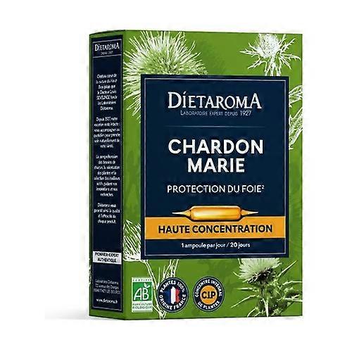 CIP Chardon Marie 20 ampoules of 10ml
