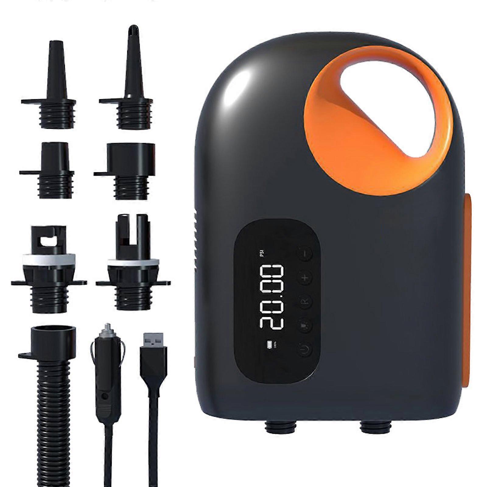 Multifunction Electrics Air Pumps Set Compacts Air Compressors with Digital Display for Efficient Devices