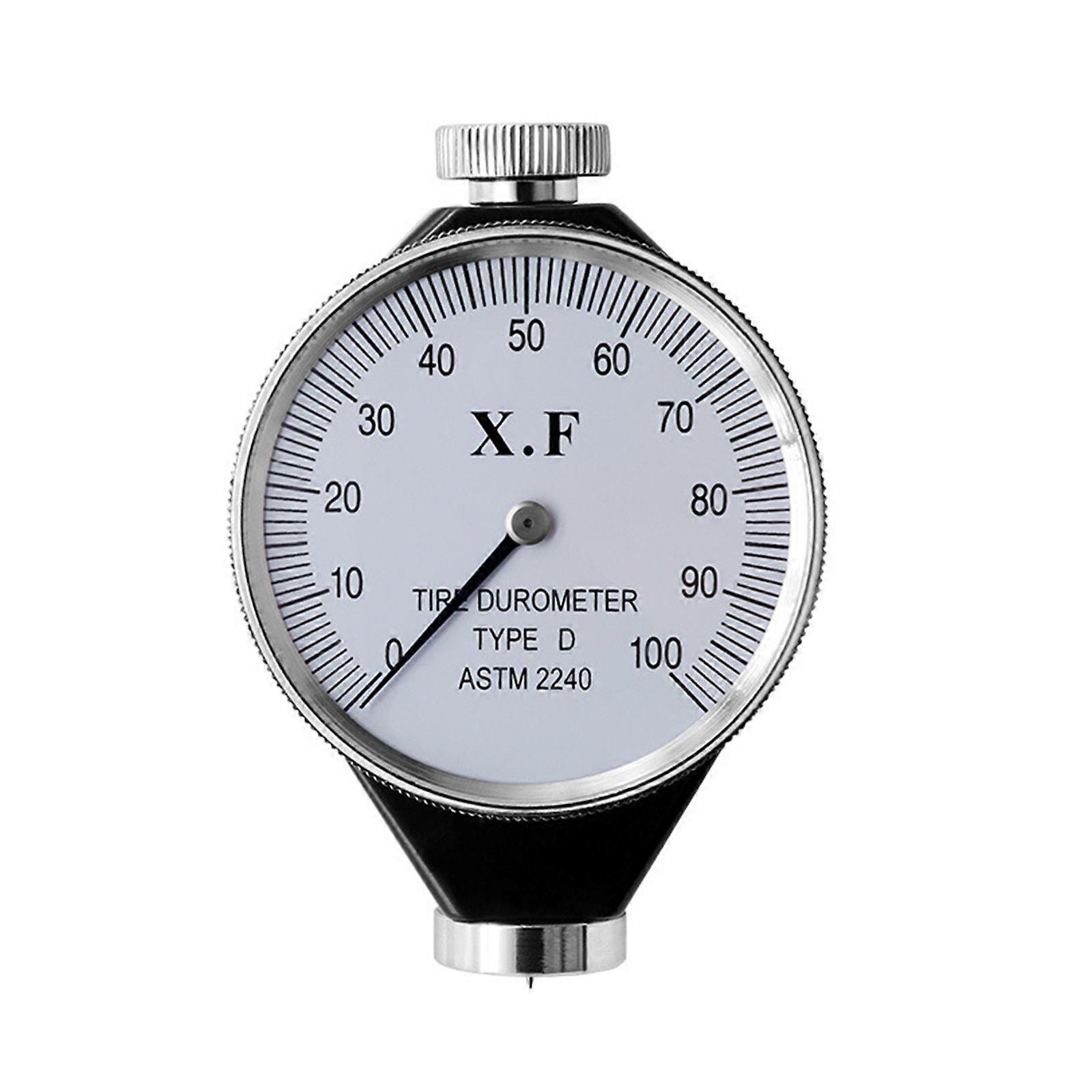 Rubber Tire Durometer Hardness Tester Meter Sclerometer Suitable for Professionals in Metal Processing and Constructions