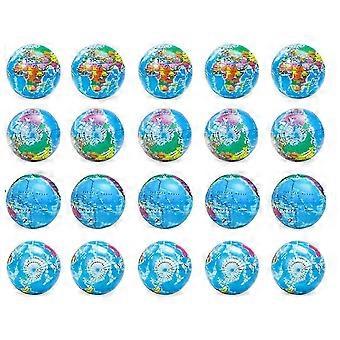 20 Pack Earth Stress Balls,2.5 Inches Earth Theme Squeeze Balls,stress Relief Balls Squeeze Anxiety