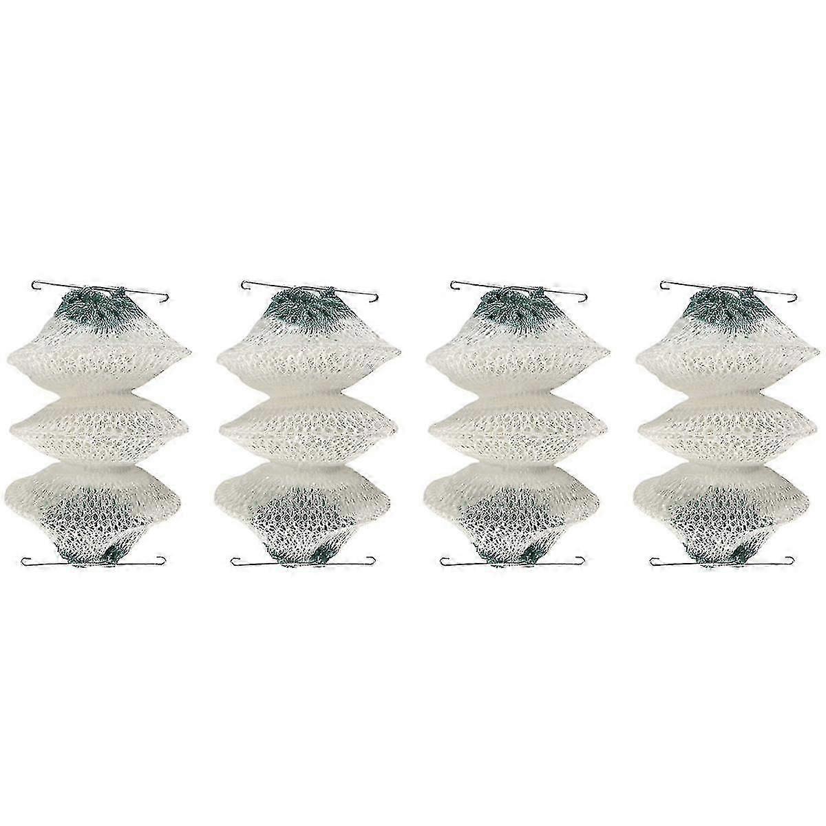 4 Pack Gas Lantern Mantles Bulk Accordion Shape 95 Clip On