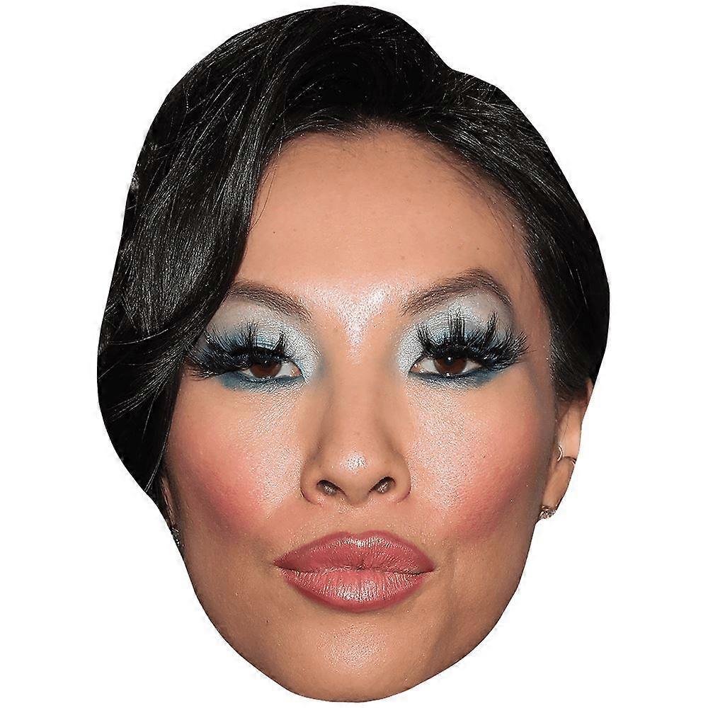 Asa Takigami (Make Up) Celebrity Mask, Flat Card Face
