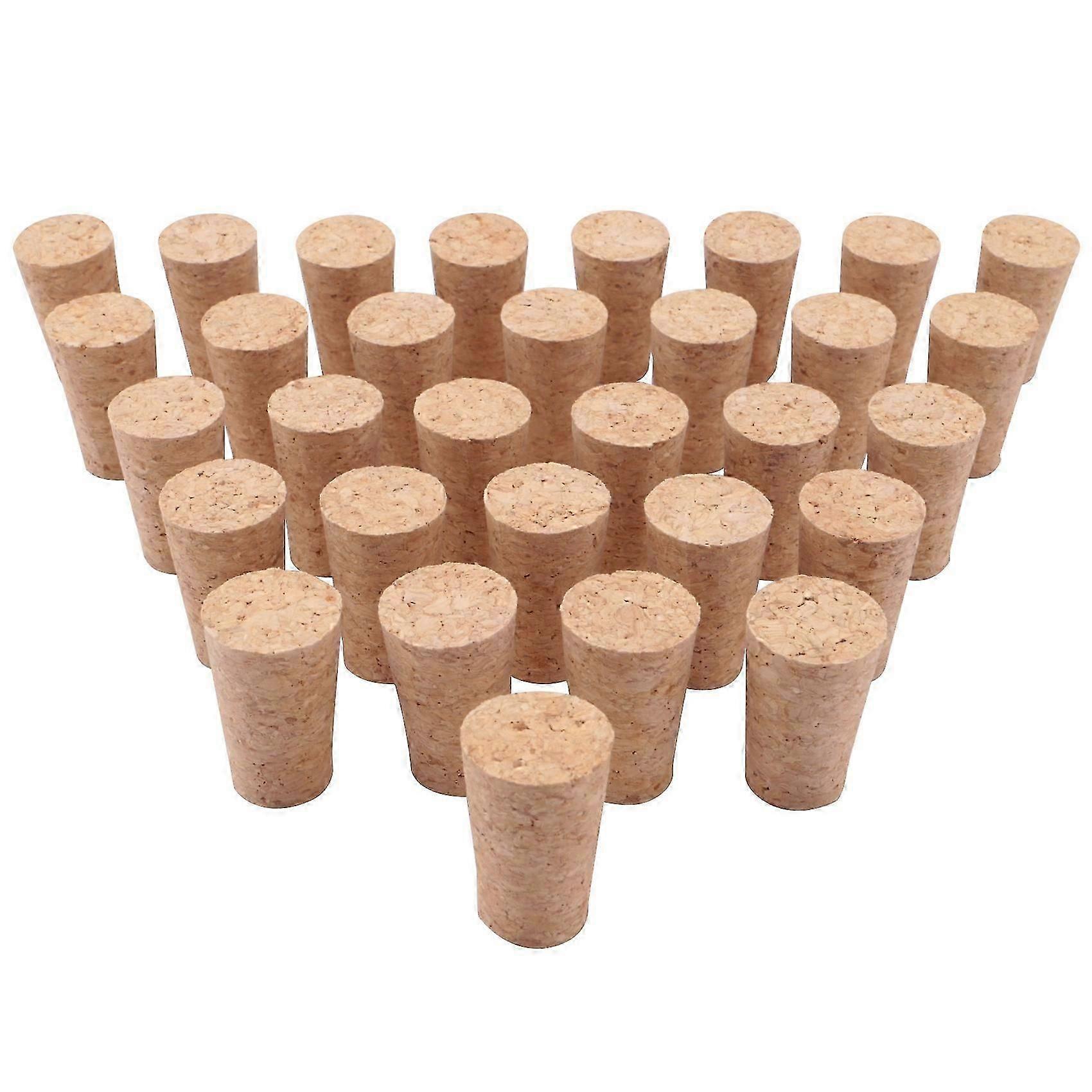 Träflaskpropp, korkar, avsmalnande kork träölflaskpropp för vinframställningshantverk, för vin B