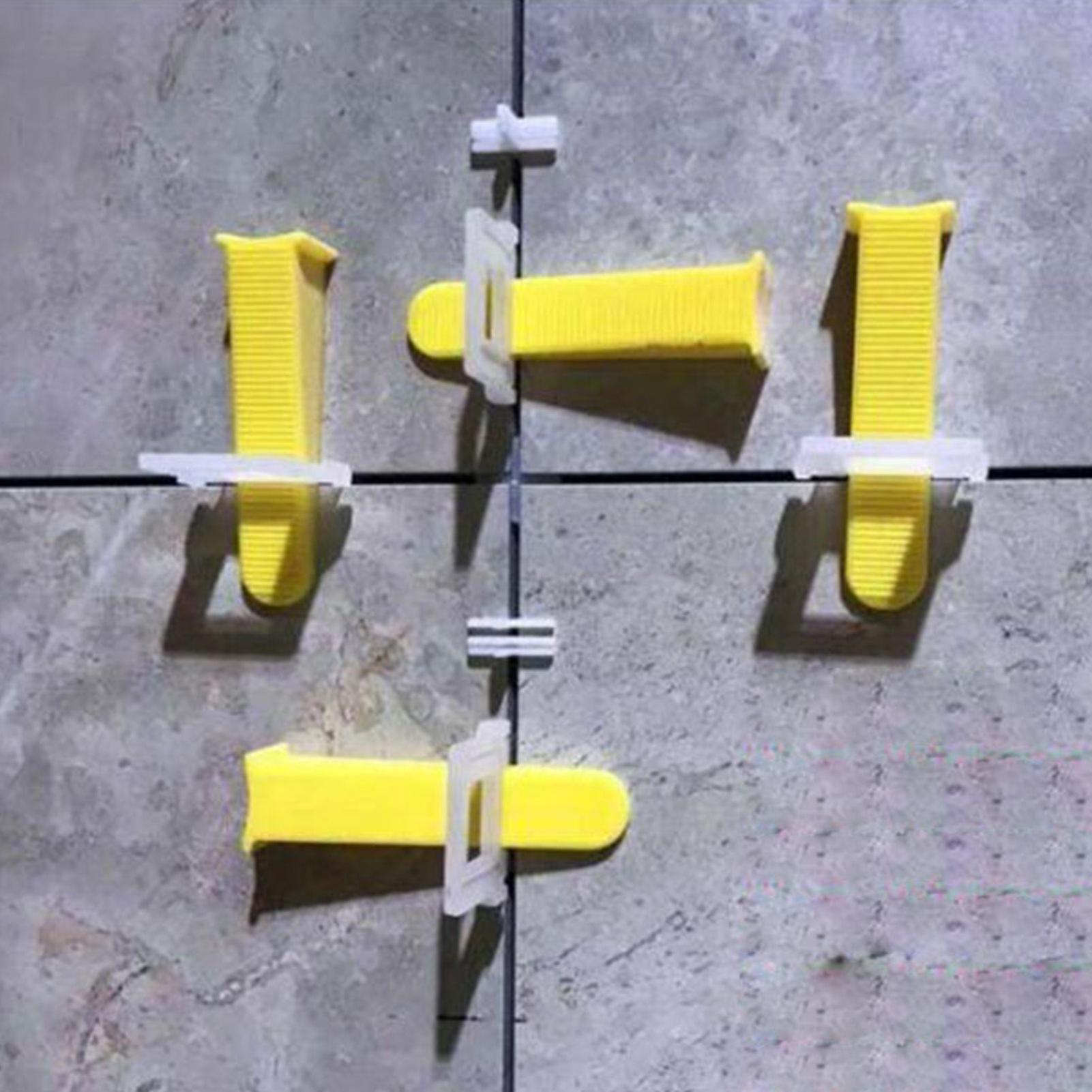 100Pcs Tile Leveling System Level Spacers PVC Floor Leveler for Working