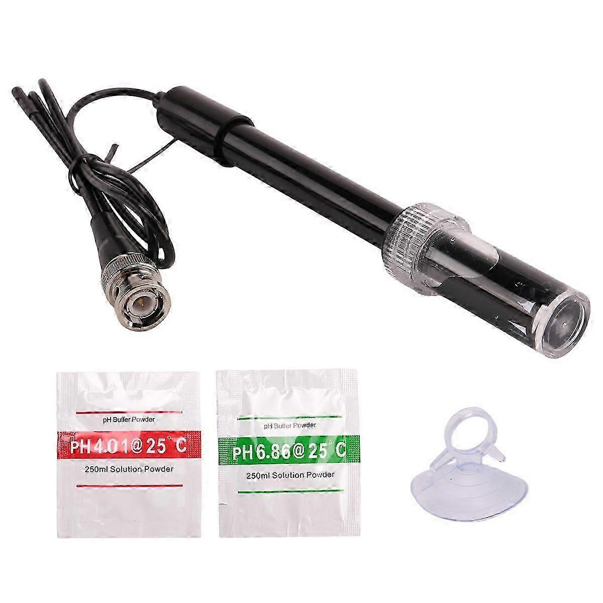 Ph Replacement Probe Aquarium Hydroponic Laboratory Electrode Ph Meter Potential Test Bnc Q9 Connec