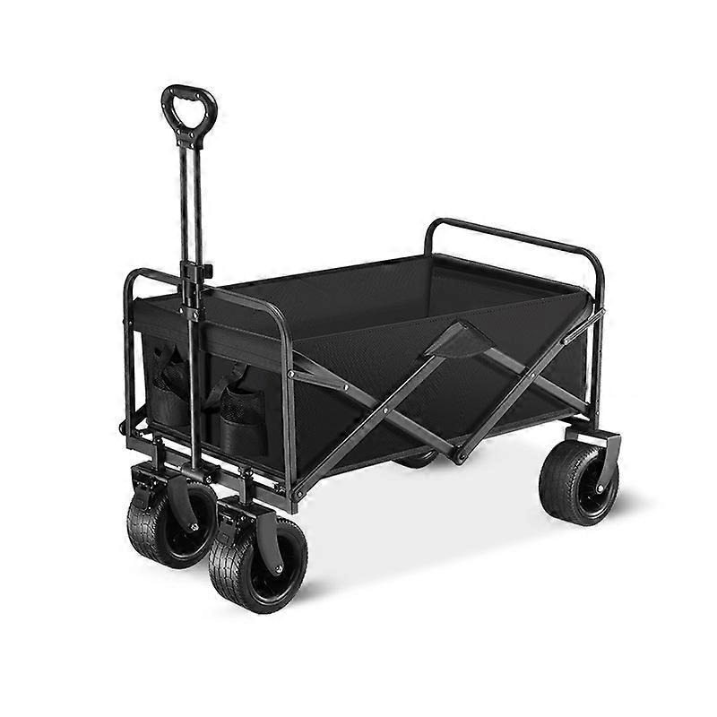 Portable foldable camping outdoor trolley