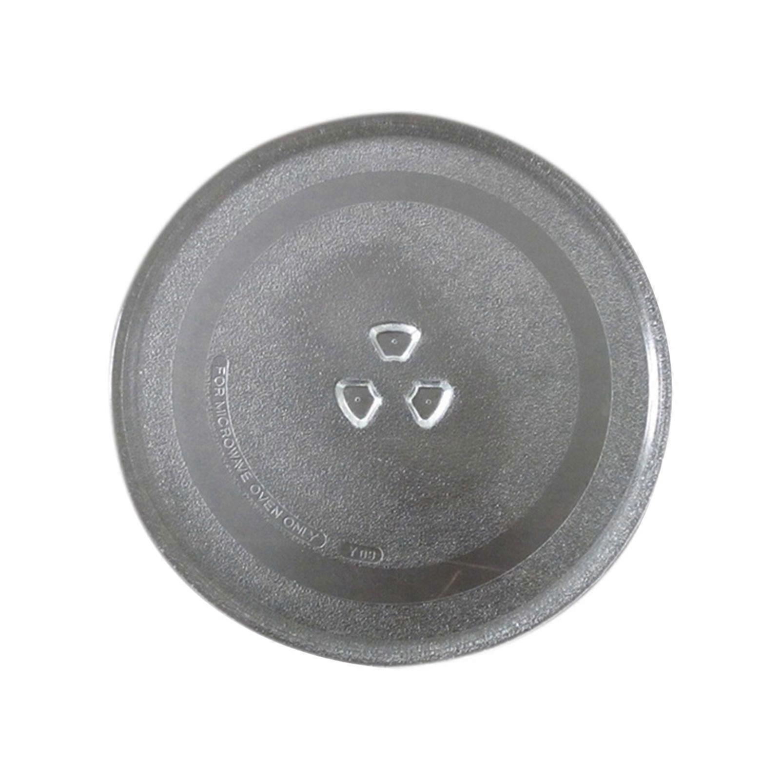 Placa de vidro de microondas 9,6 polegadas / 10 polegadas Bandeja giratória de vidro de microondas Substituição Placa de microondas Prato giratório de placa de vidro