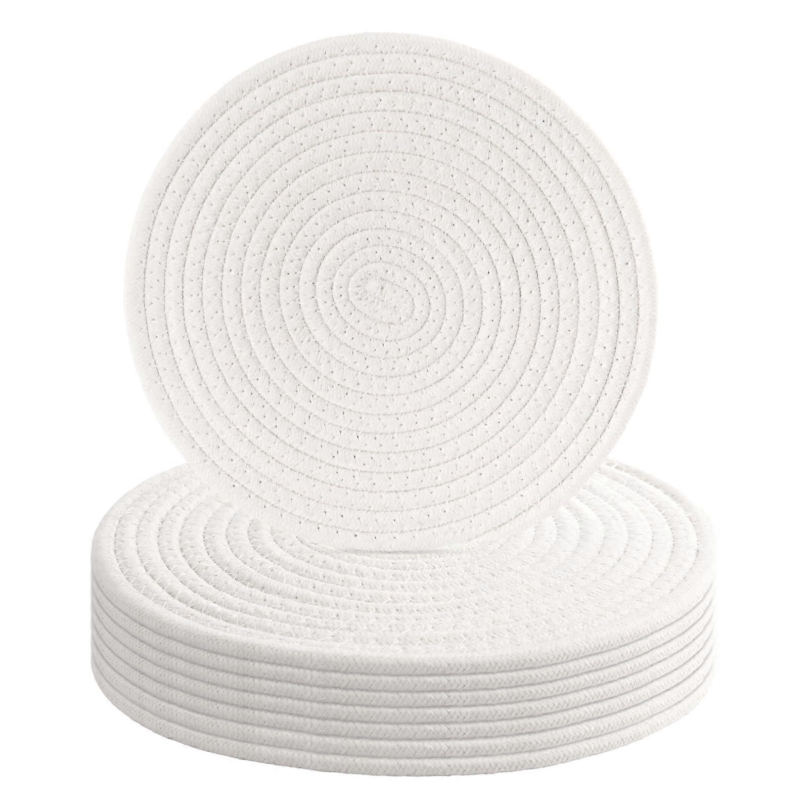 8 Set Heat Resistant Trivets Countertop Potholders for Kitchens 10 Inch