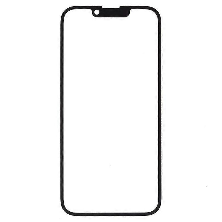 Compatible For iPhone 14 Screen Glass Lens + OCA Adhesive Replacement (without Logo)