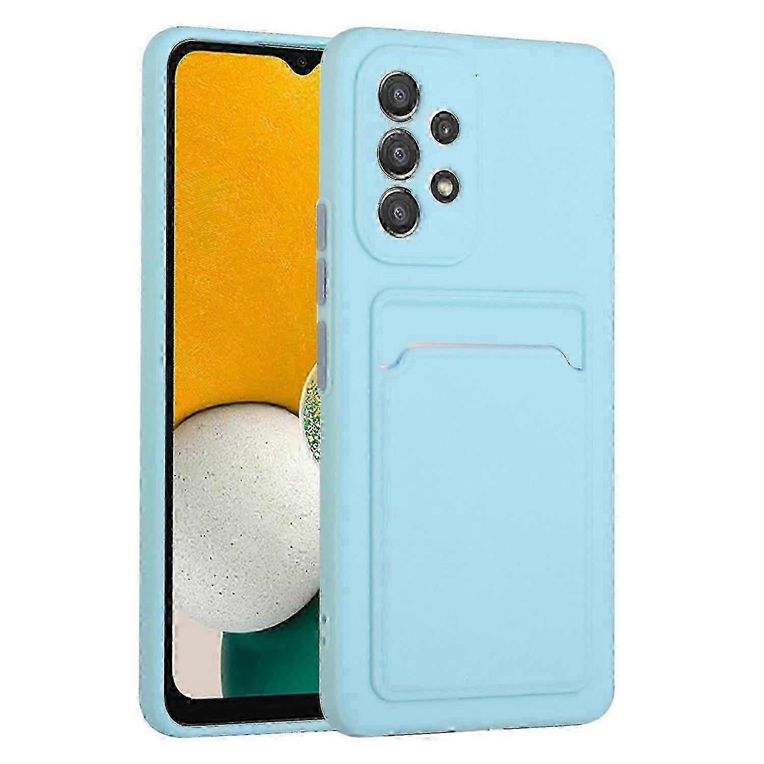 Galaxy A53 5G Compatible Soft TPU Case with Shockproof and Anti-Scratch Protection Featuring Camera Lens Shield