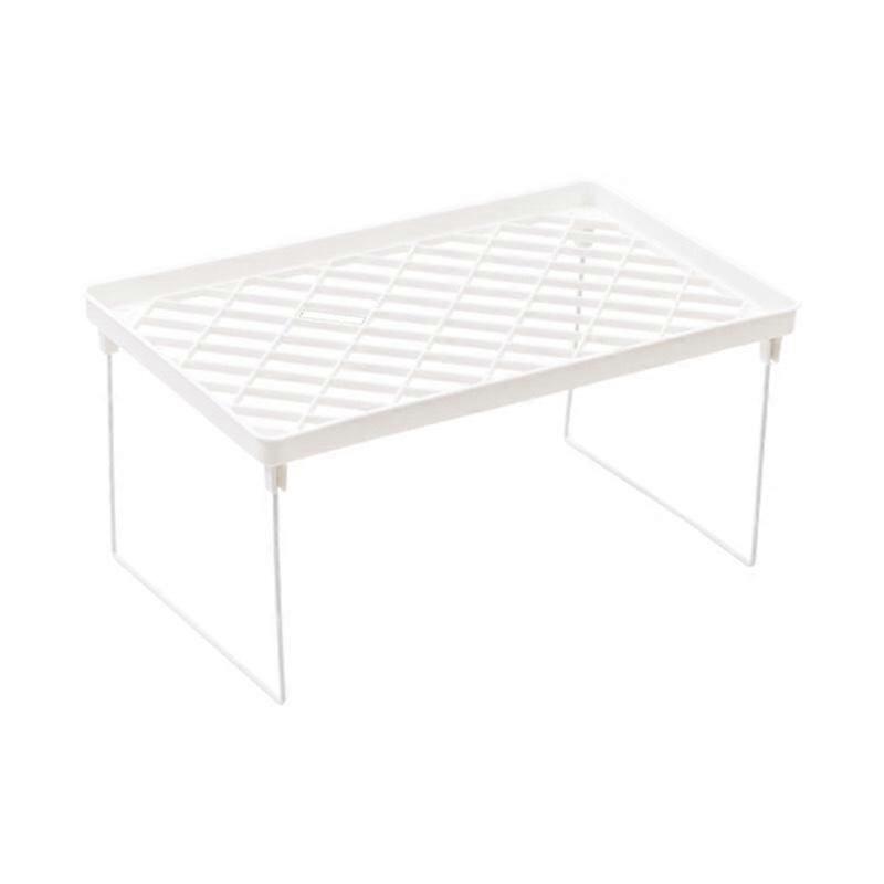 Dormitory Storage Shelf Strong PP Metal Foldable Design Simple Style Desktop Display Shelf for Home Dormitory Office &My