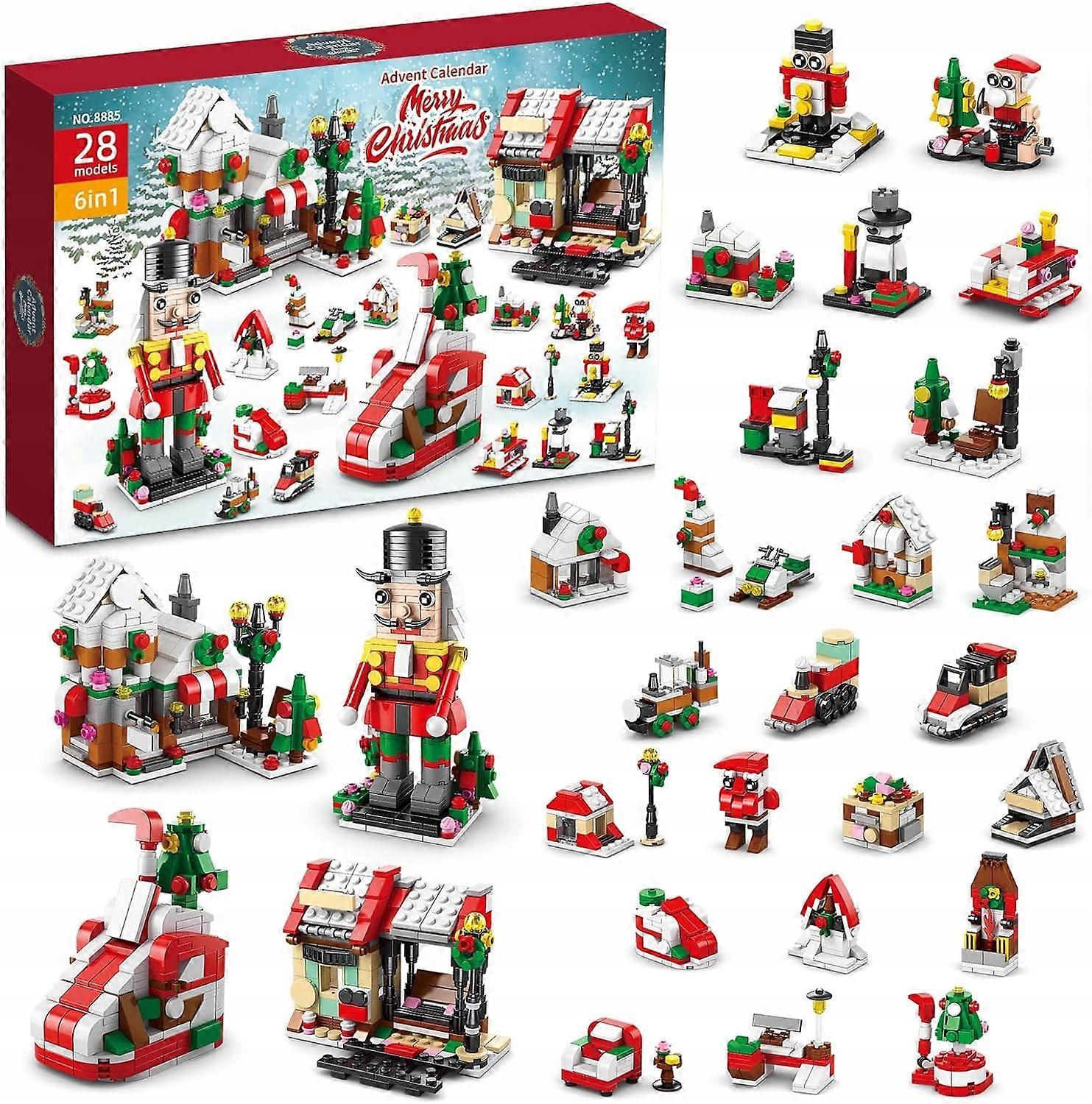 Advent Calendar Toy Construction Blocks Nutcracker 1075