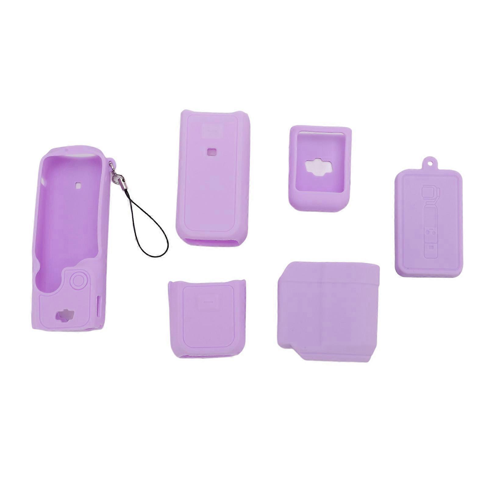 Silicone Anti-Scratch Protective Cover for Pocket 3 Camera with Screen & Lens Protector