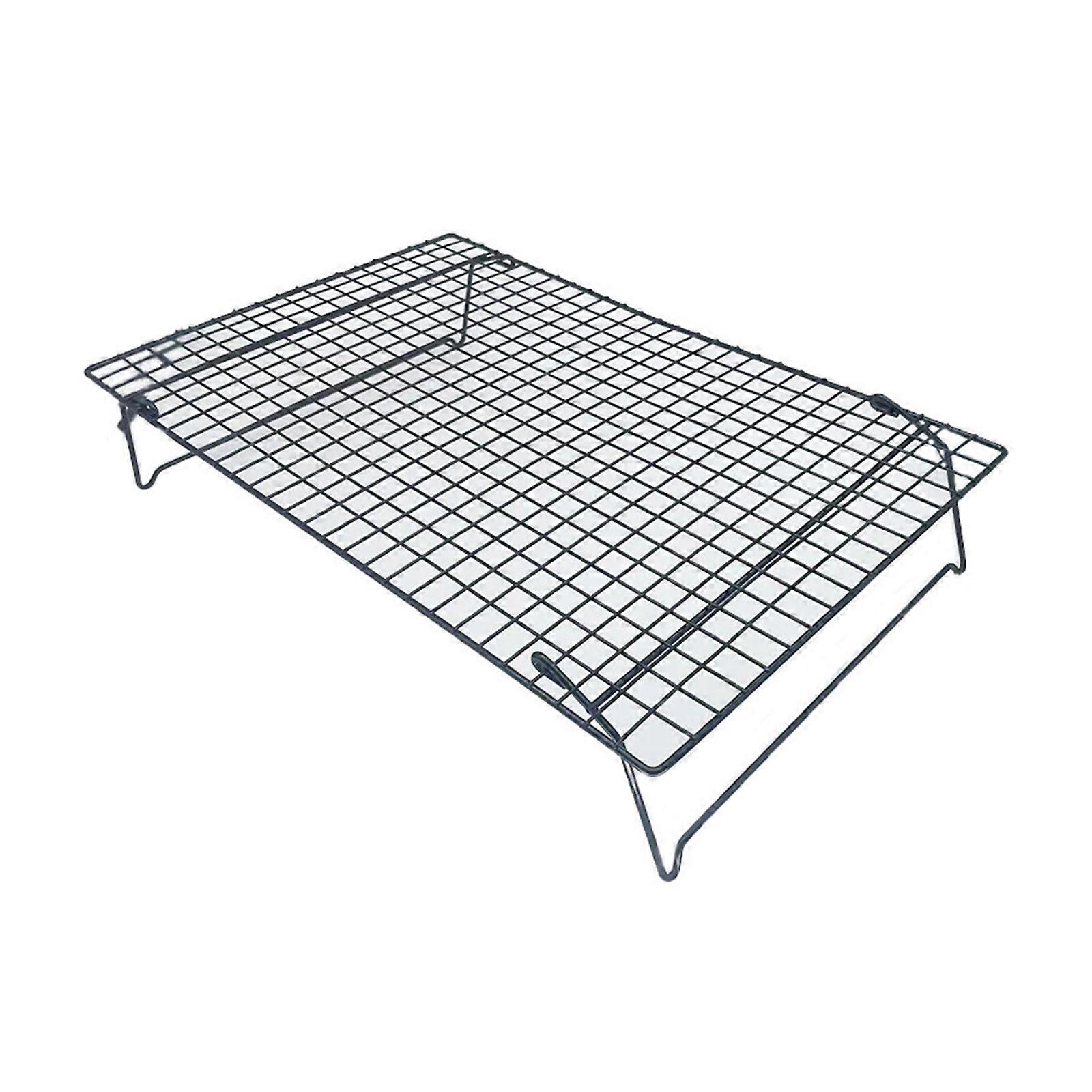 Cooling Rack for Baking Cake Pastry Bread Pie Biscuits Nonstick Single Layer Metal Wire Grid Baking Tray Kitchen Tool