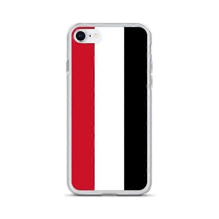 iPhone Case - Multicolored - Yemen Flag - Flexible - Slim and Lightweight Design - iPhone 7