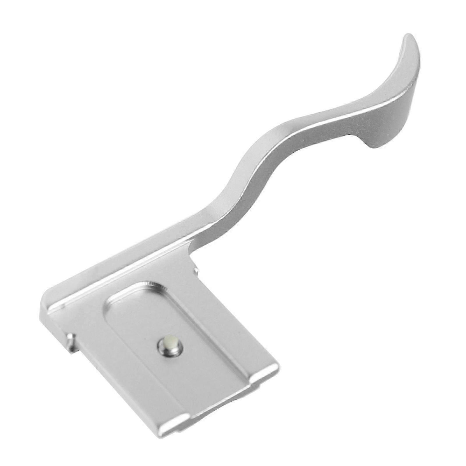 Hotshoe Thumb Up Finger Handle For Fuji pieces-T10 XT3 XT2 X-T1 X-T30-color: Silver