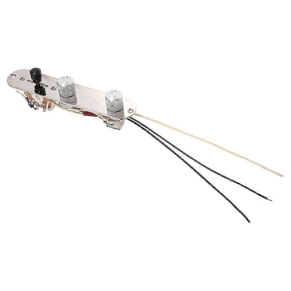 Telecaster Control Plate with 3-Way Switch, Prewired Harness & Knobs for TL-Style Guitar Parts