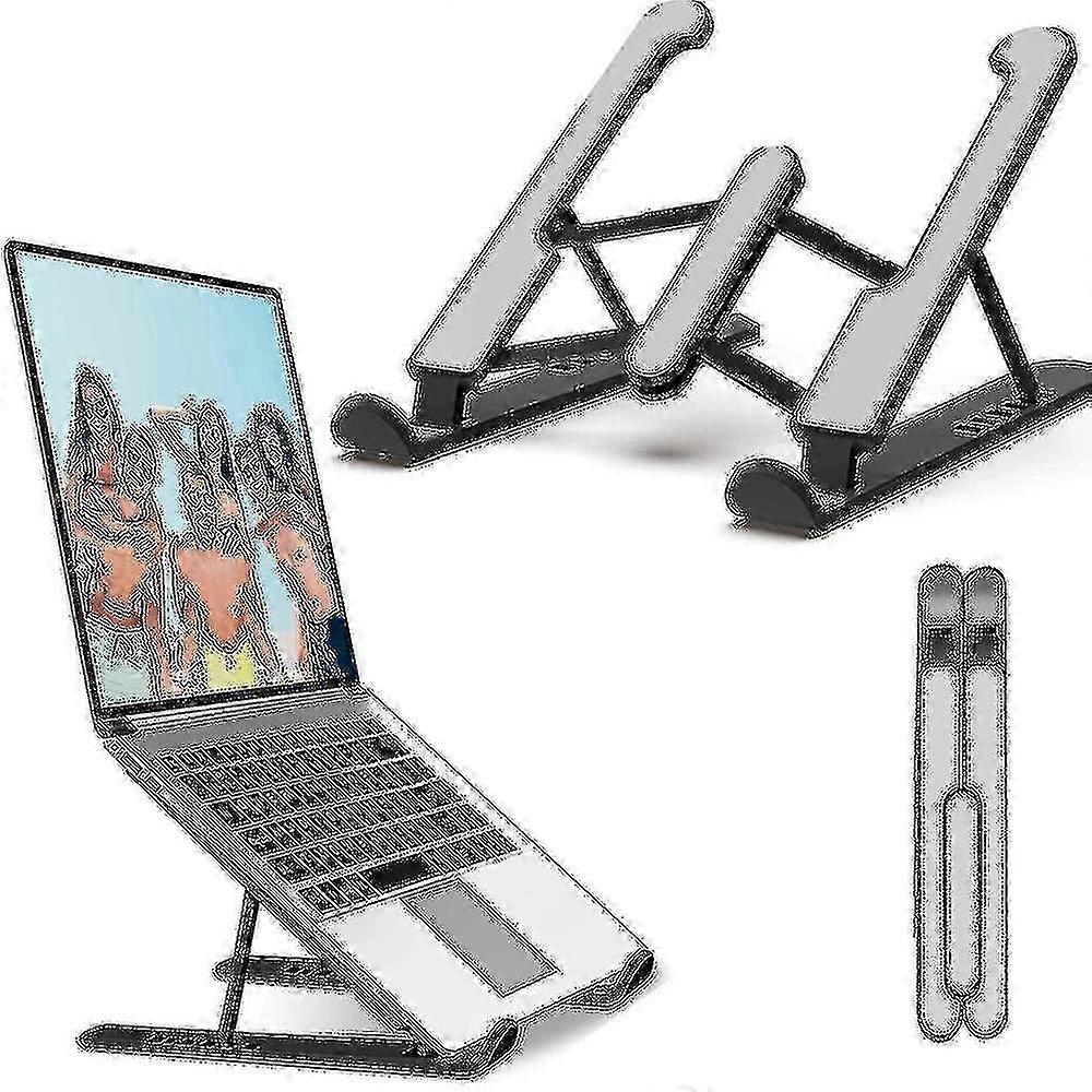 Portable Laptop Stand for Desk - Black (1pc)