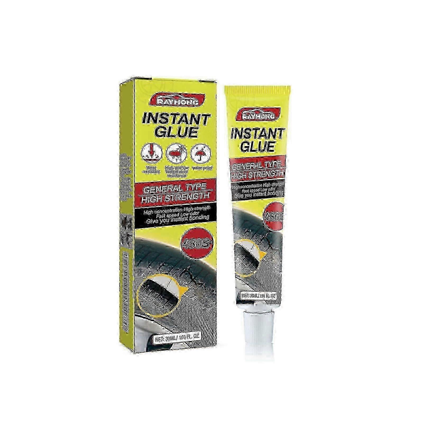 Instant Glue, Car Tire Crack Repair Glue Tire Maintenance Repair Glue Sealing Adhesive