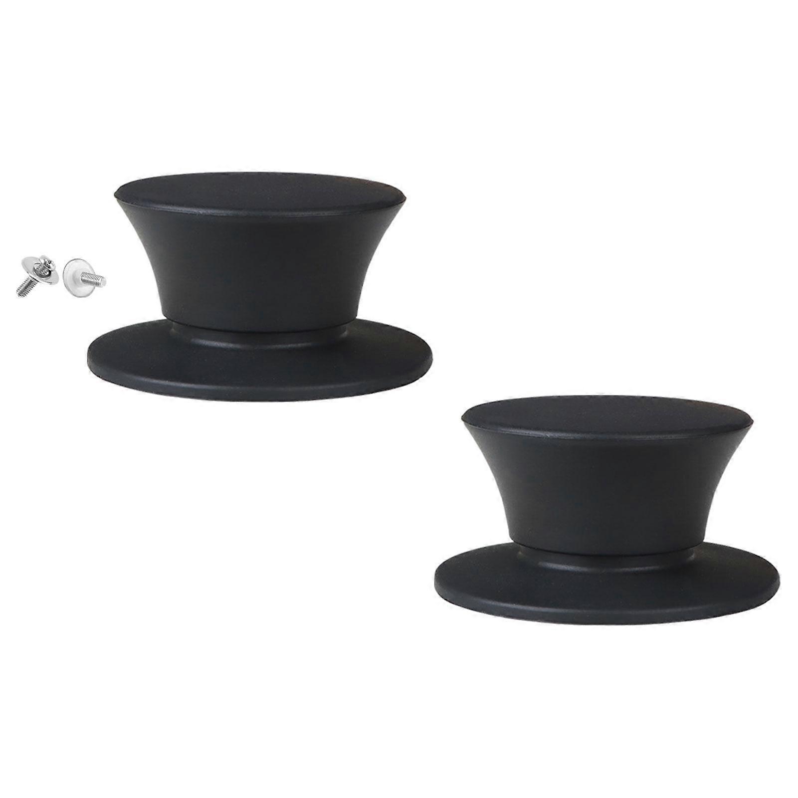 2Pcs Pot Lid Knobs Pan Lid Holding Handles Kitchen Cookware Cover Knobs with
