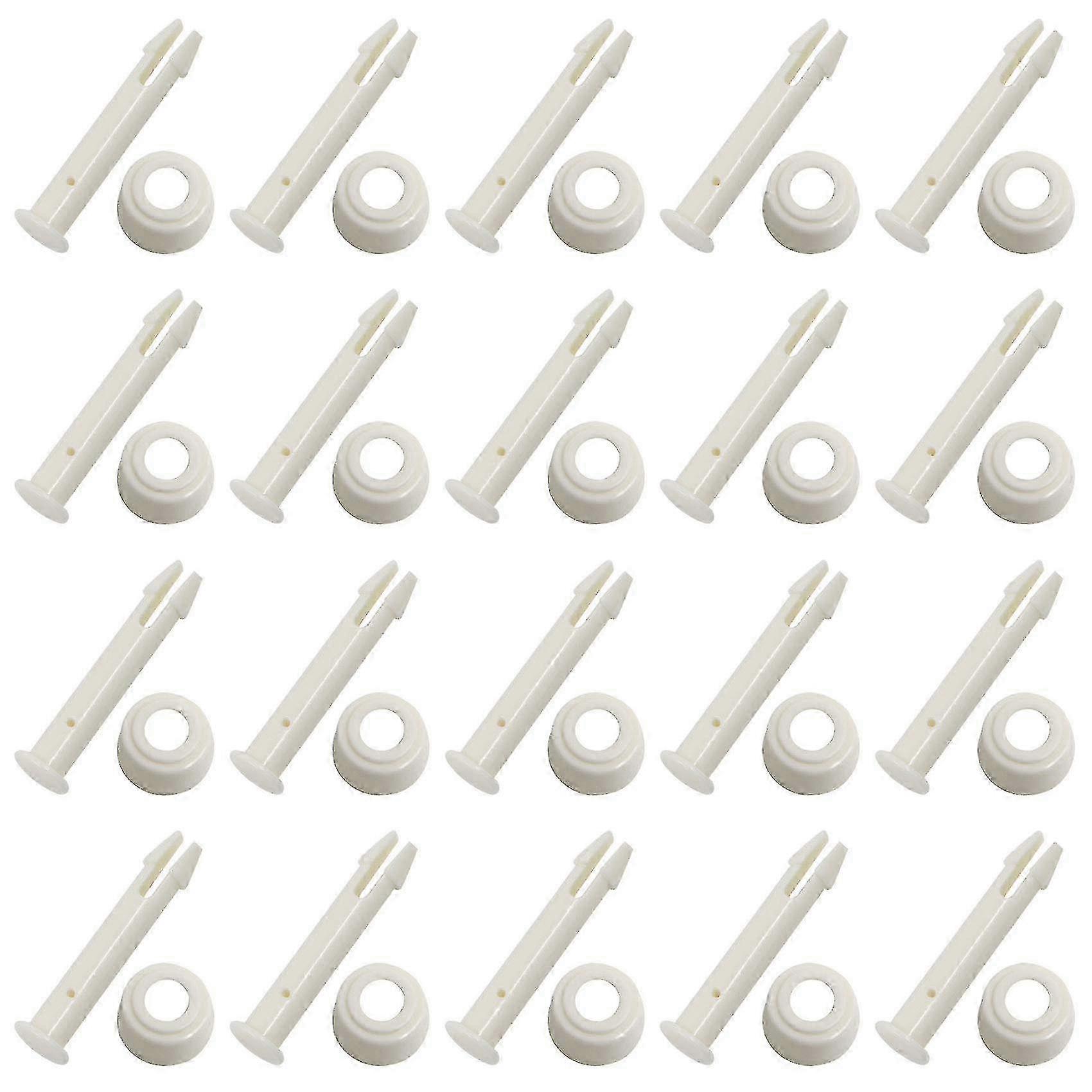 20 Plastic Swimming Pool Joint Pins Replacement Parts for Swimming Pool Frames, Compatible with Standard Pool Sizes (5.5cm)