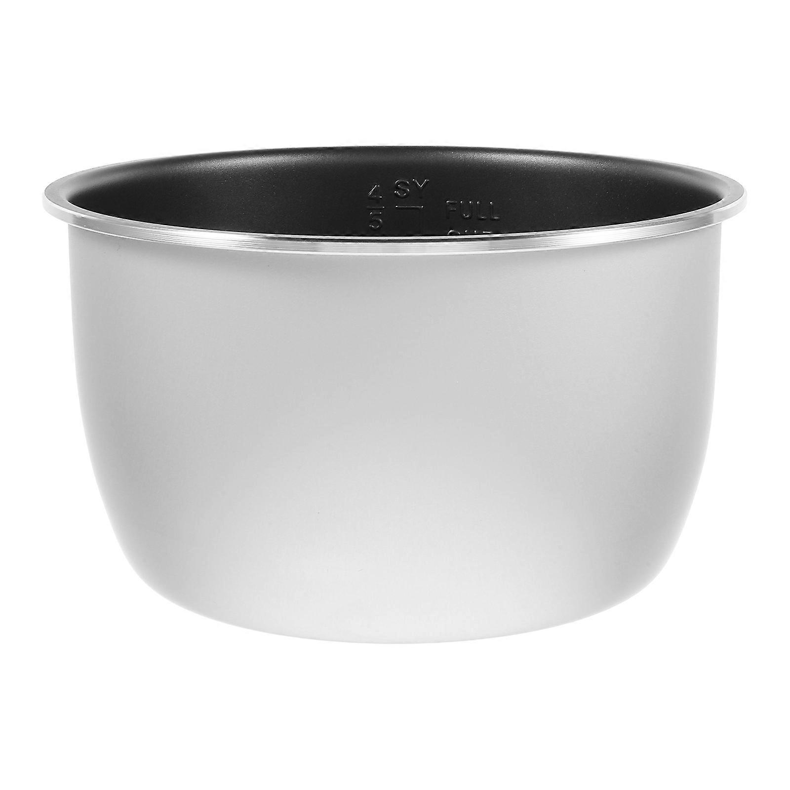 Nonstick Aluminum Alloy Rice Cooker Inner Pot Replacement for Quick Cooking and Easy Cleaning, Compatible with Standard Rice Cookers