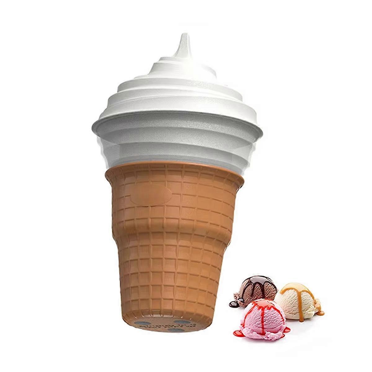 Automatic Ice Cream Maker, DIY Frozen Fruit Dessert Machine, Home Yogurt Mixer,Soft Ice Cream Machi