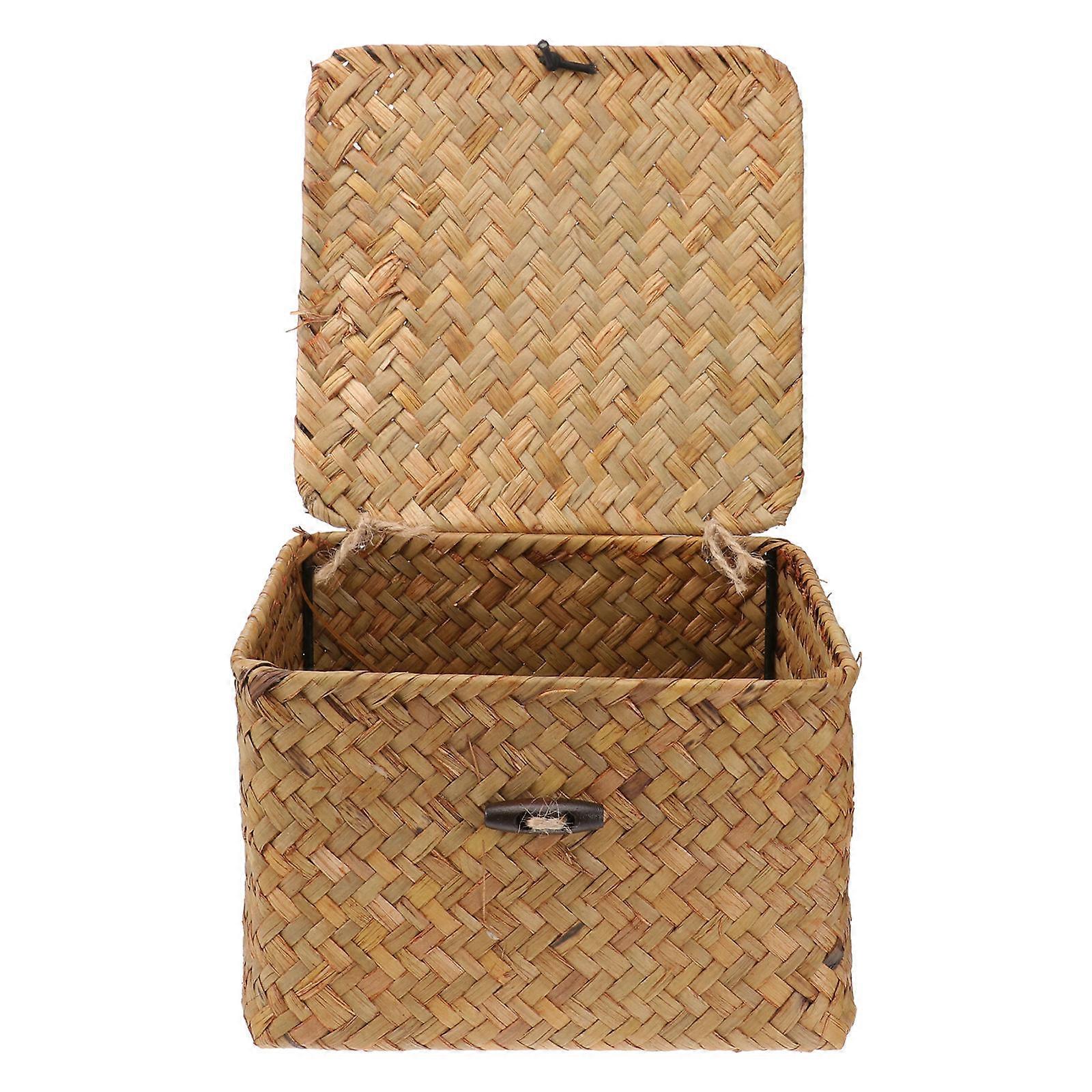 Versatile Seagrass Container, Keeps Items Tidy and Accessible, Choice