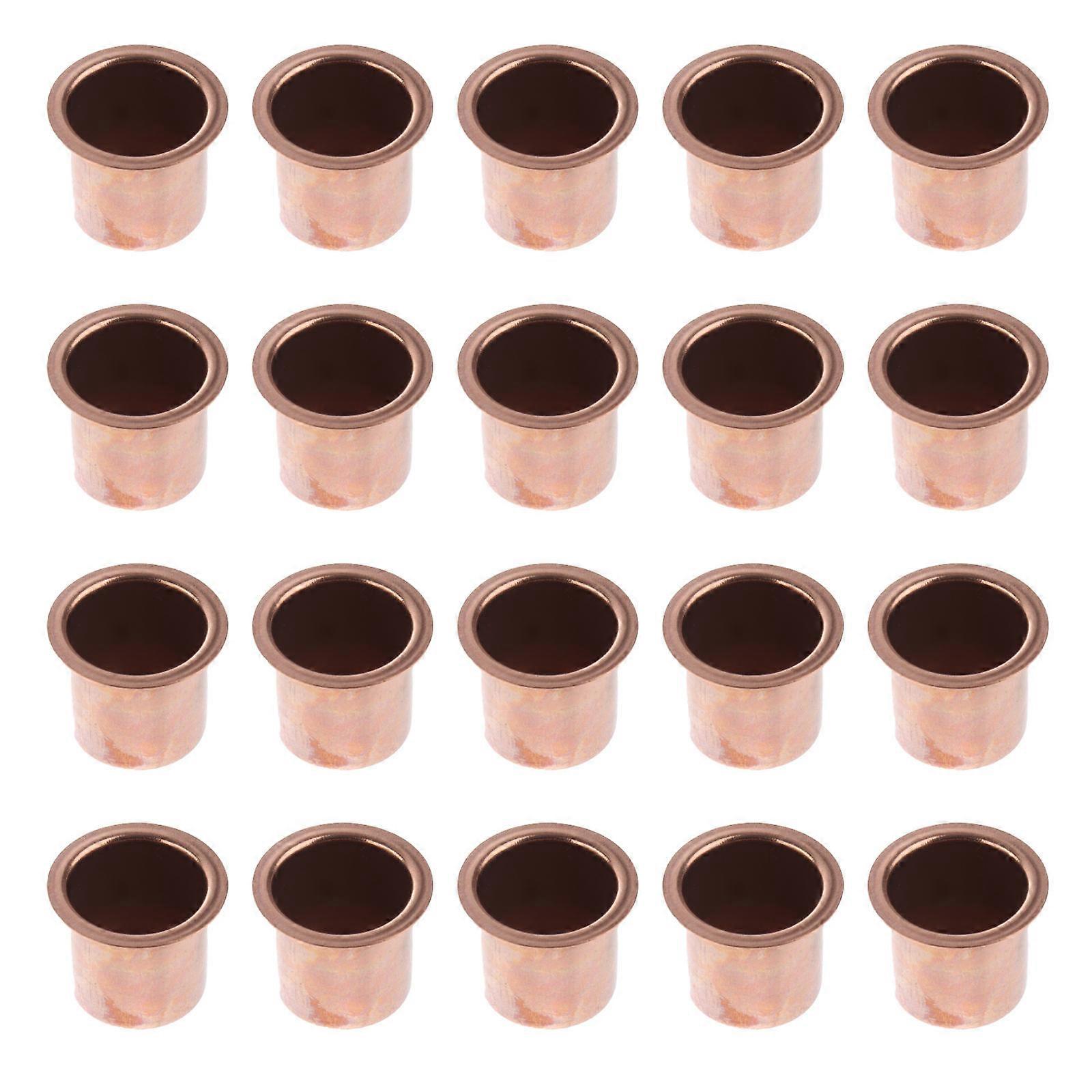 Stylish Candlestick Holders Iron Material Festive Style For Celebration 20Pcs