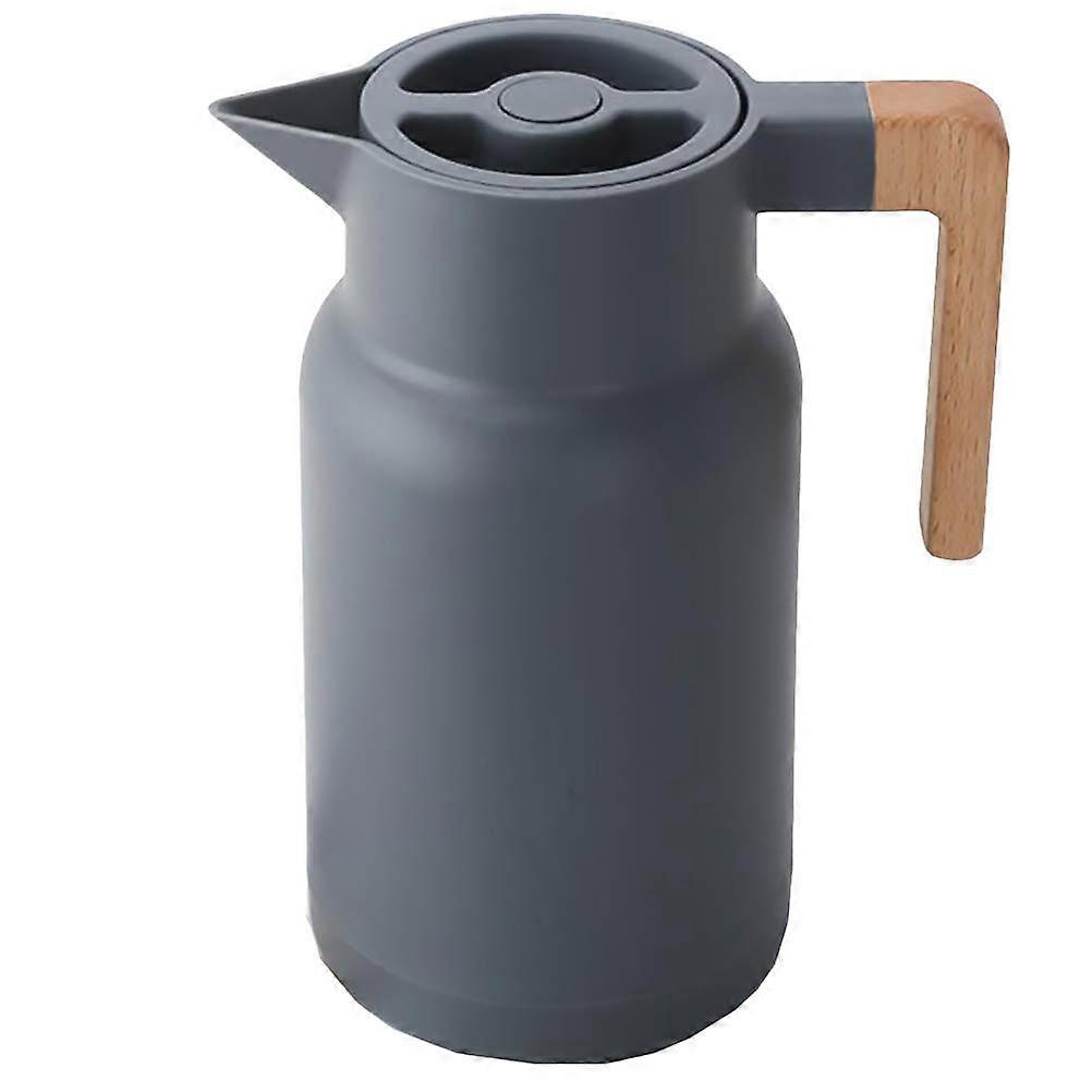 Large Capacity Thermal Bottle Grey for Efficient Temperature Control and Storing Water