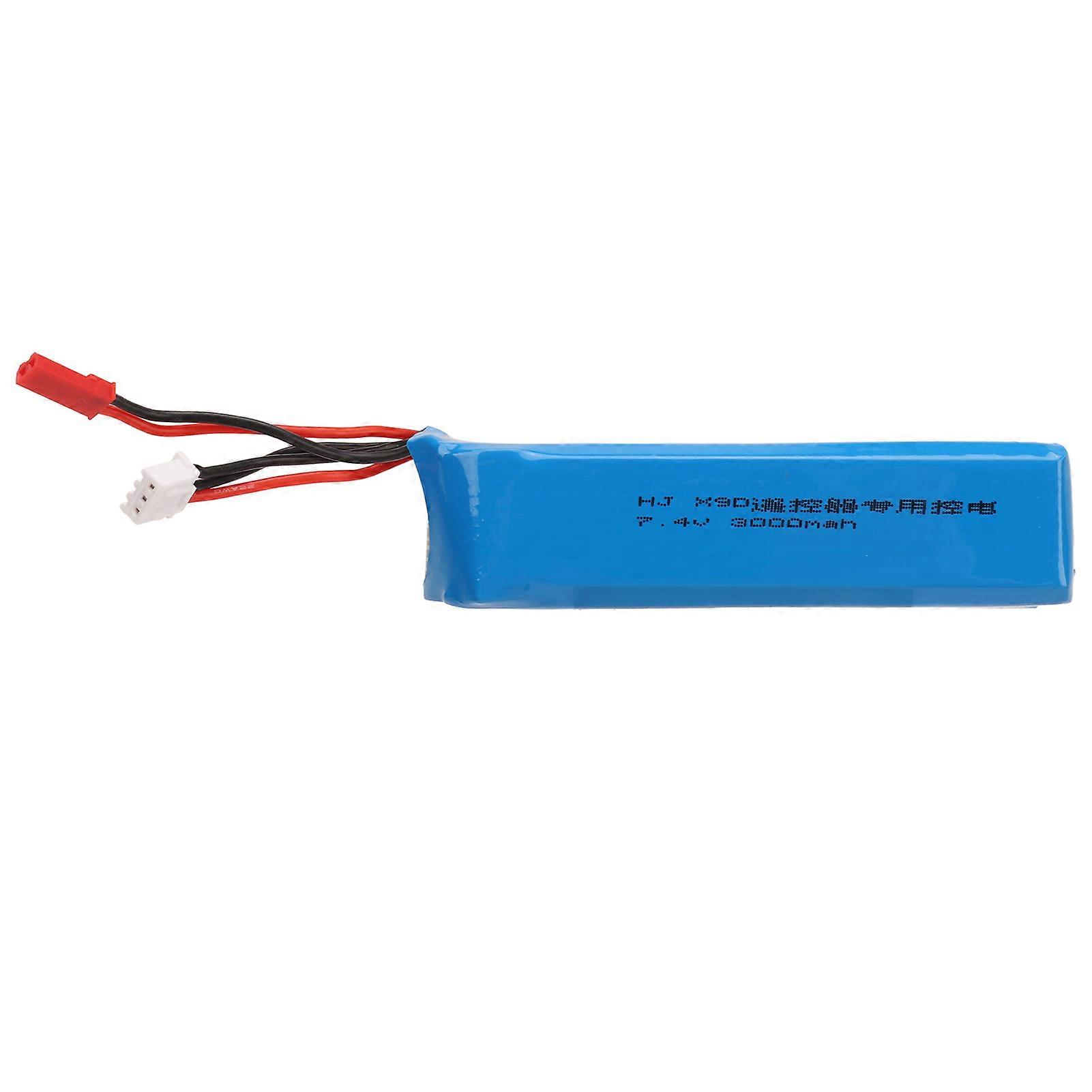 7.4V 3000mAh LiPo Battery for FRSKY X9D Plus Transmitter Remote Controller Lithium Battery for Replacement