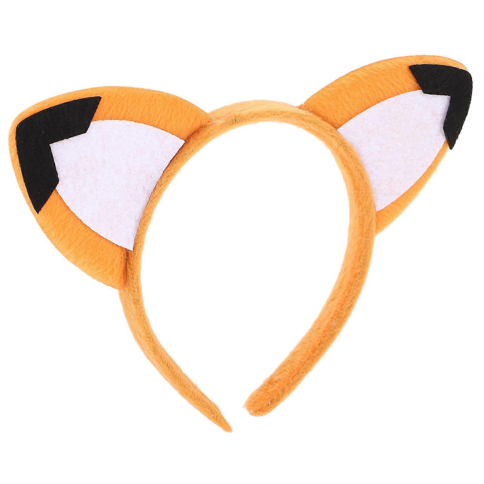 Here's a polished and engaging product description based on the title you provided:
**Adorable Fox Ears Headband – Lightweight & Comfortable