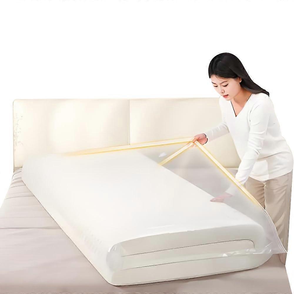 Vacuum Bags for Mattresses 240 x 130 cm, Reusable Sealable Storage Bags for Moving and Transporting Mattresses