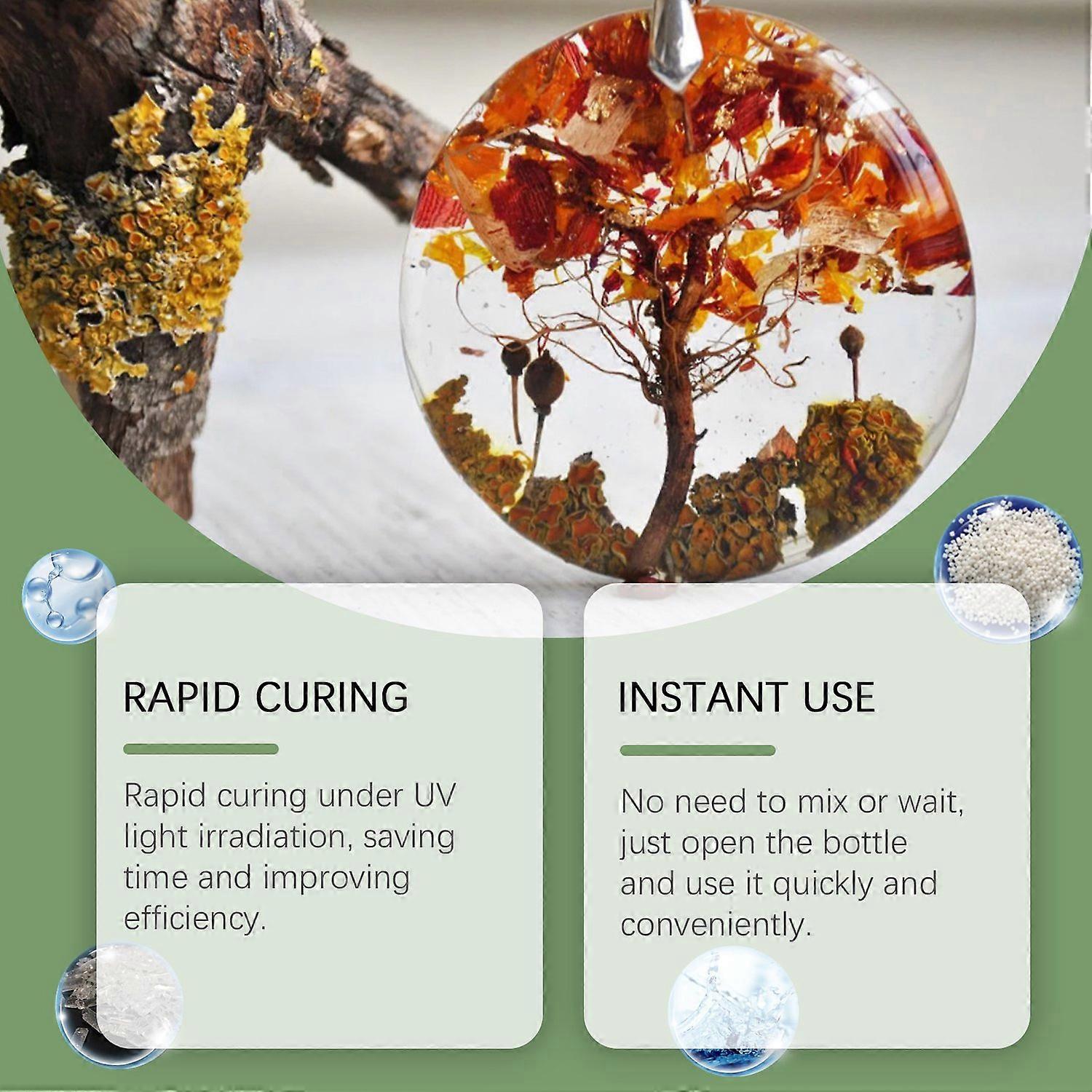 Jakehoe epoxy resin glue high transparent resin glue DIY handmade shadowless glue quick drying glue