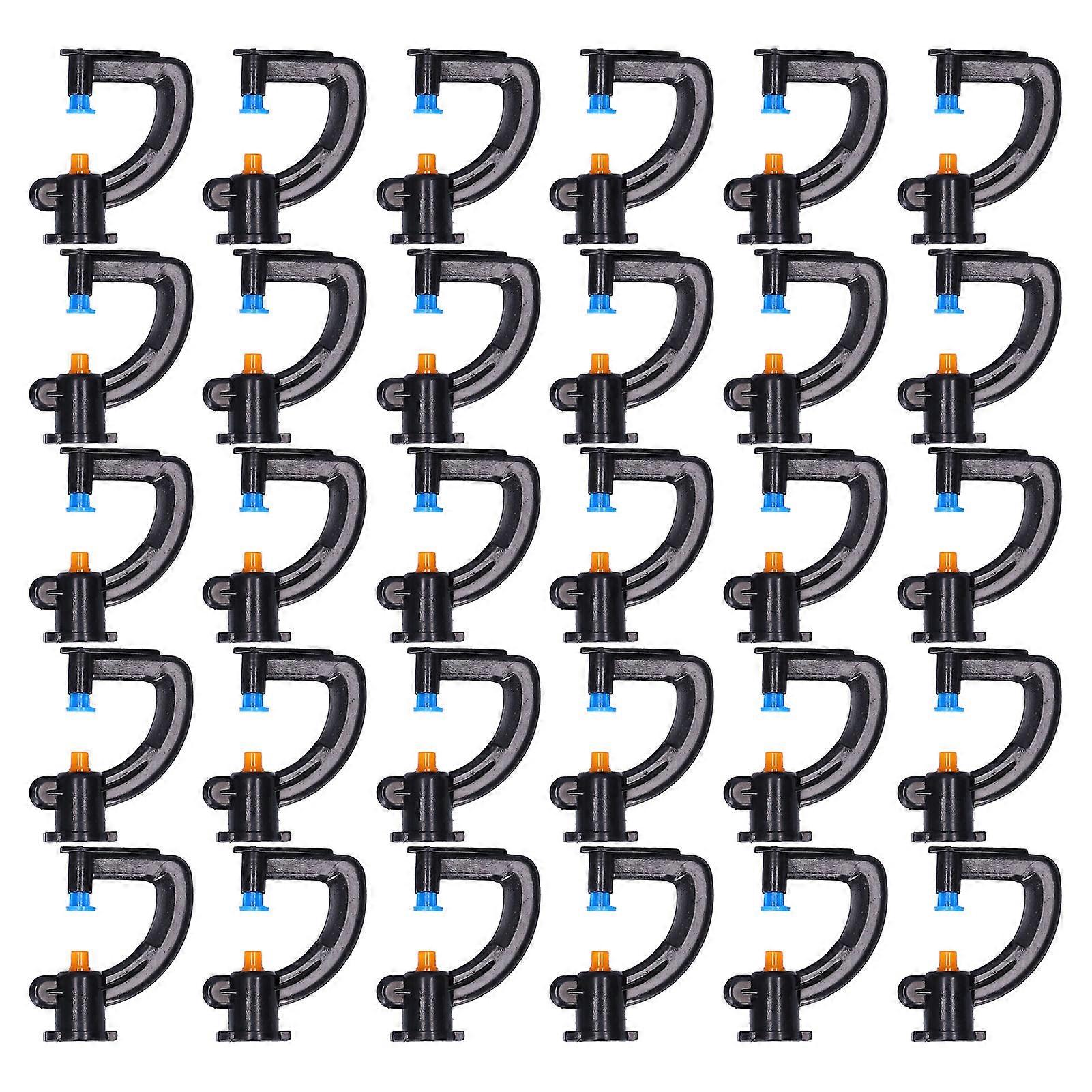 30Pcs G Type Refractive Nozzle Irrigation Misting Sprinkler Head for Garden Greenhouse