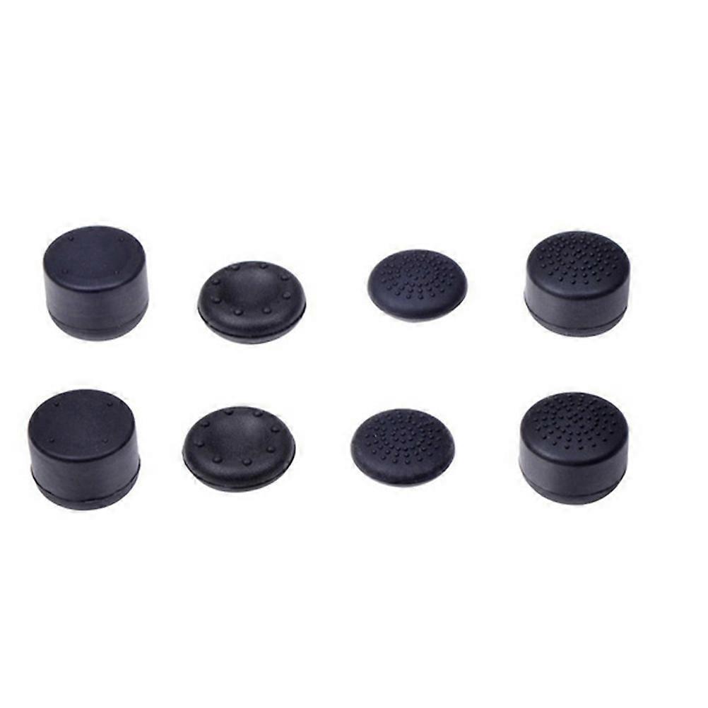 Controller Joystick Protectors Enhanced Grip Mushroom Shape Gamepad Accessory Black 8Pack