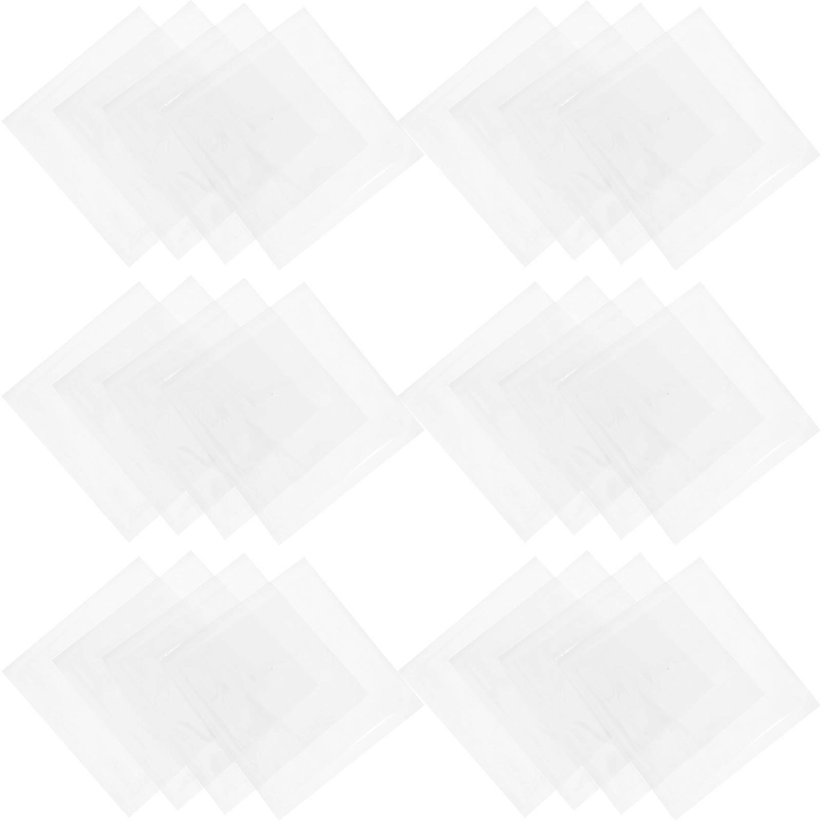 Photo Card Holder Transparent Card Bag Easy to Seal For Envelope Postcard 50Pack