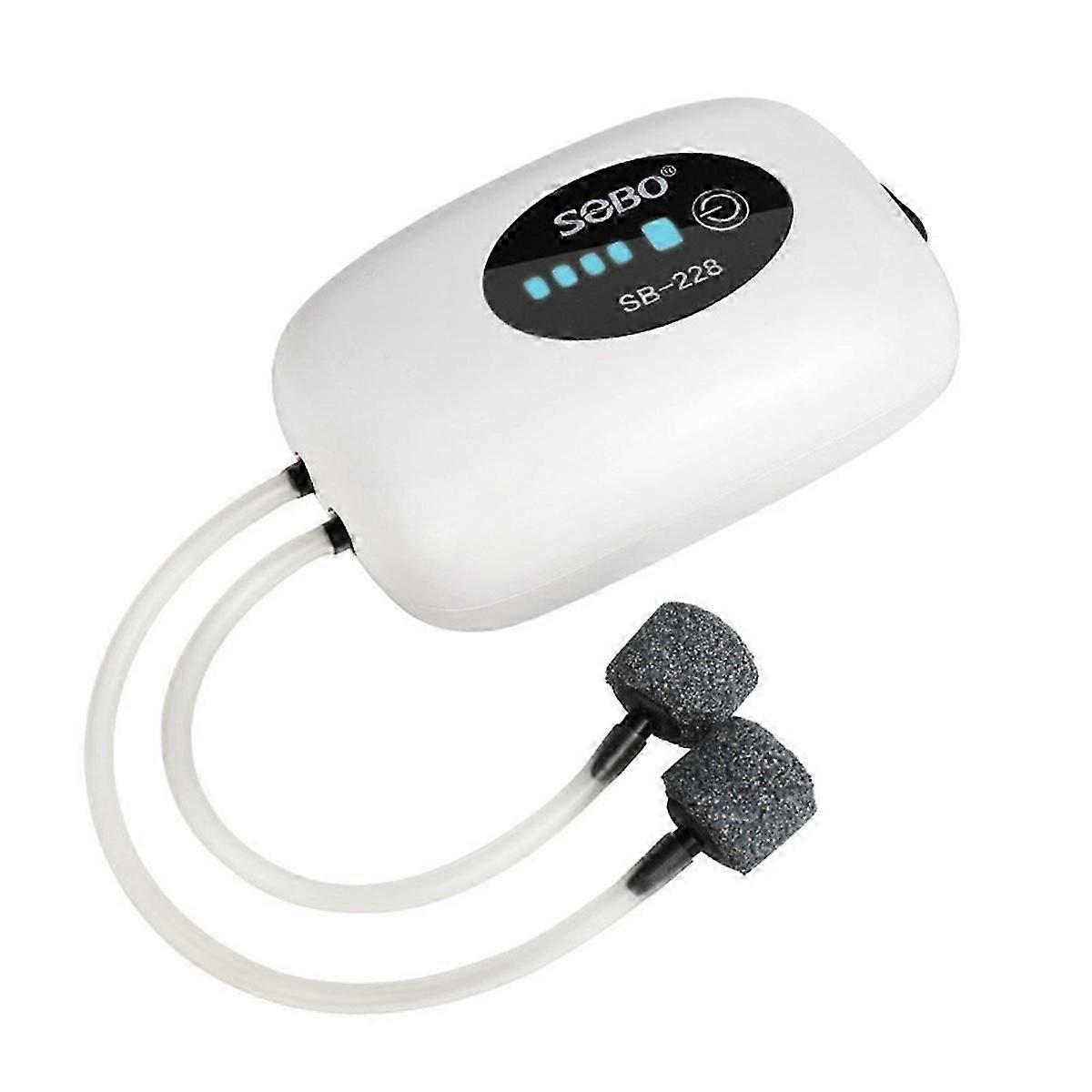 Rechargeable Oxygen Pump, Portable Oxygen Pump for Fish Farming, Small Oxygenator for Fishing
