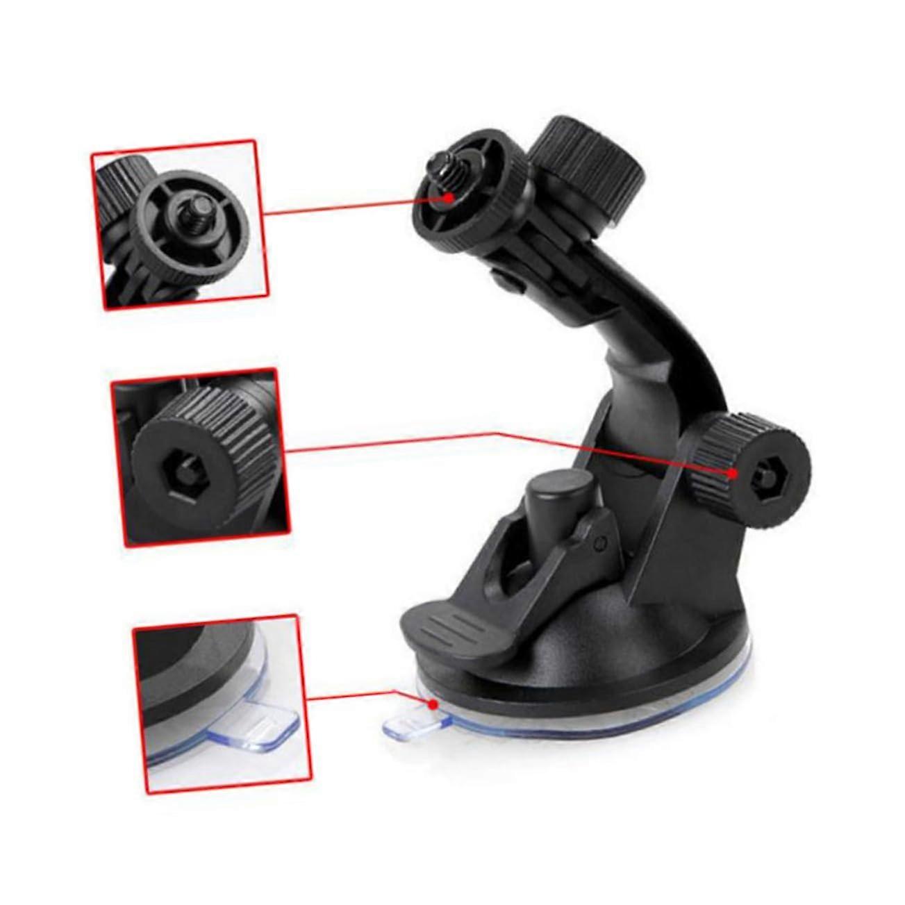 2 x Suction Camera Mount for Car Mini Tripod Suction Mount for Action Camera