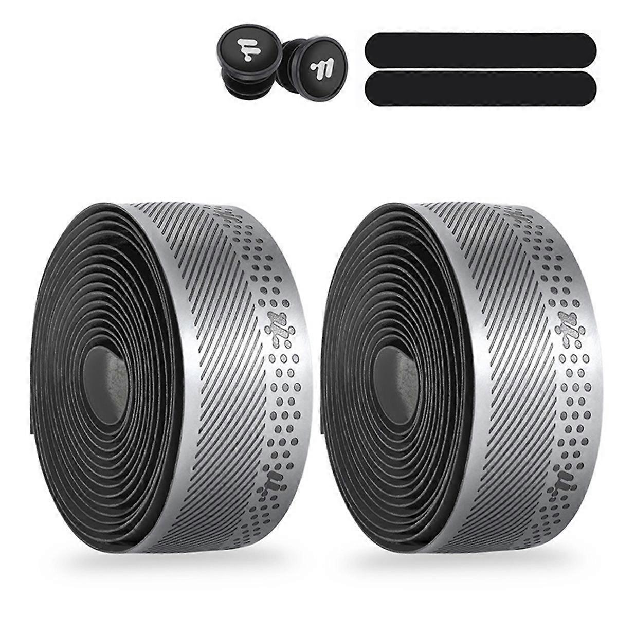 Racing Bike Handlebar Tape Non-Slip PU EVA Gray