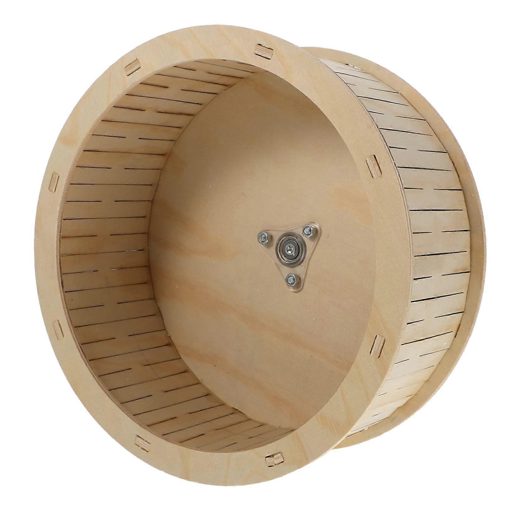 Controller for Switch Hamster Wheel Large Pink Wooden Exercise Roller for Hamster Cage with Ball Run Regulator and Pet Pen