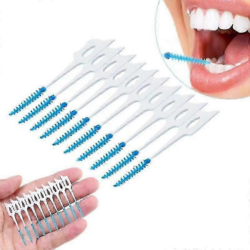 Soft Dental Clean szájselyem interdentális kefe fogápoló eszközök 20 db 40 db 100 db