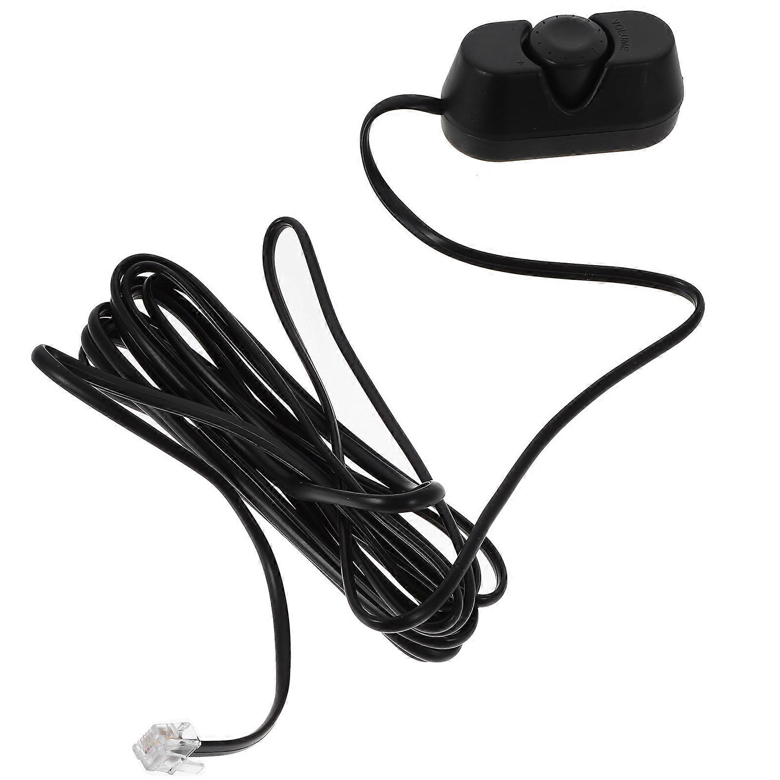 Car Audio Amplifier Volume Adjuster Automotive Accessory Car Audio Use Black 1Set Subwoofer Control